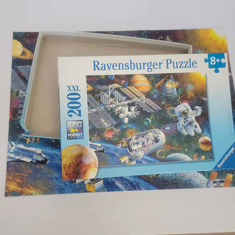 Ravensburger Kids Cosmic Space Exploration 200 XXL Jigsaw Puzzle Toy Game